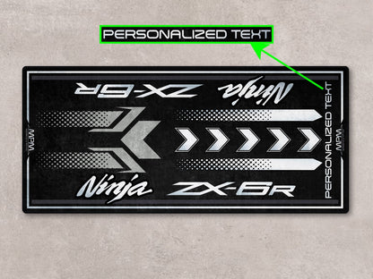 MPM Motorcycle Mat for Kawasaki ZX-6R - MM7395