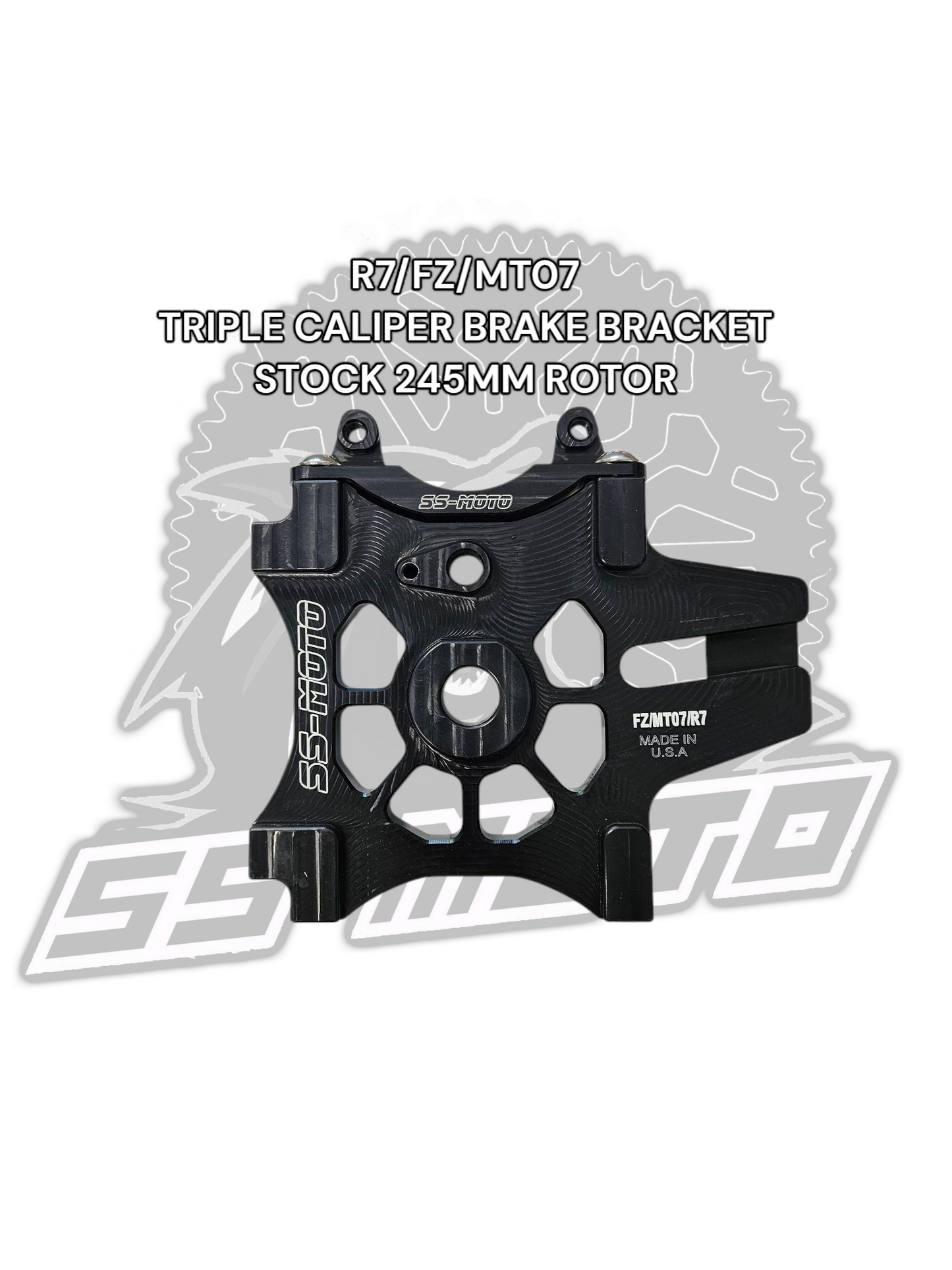 R7/FZ/MT07 BRAKE KIT Stock Rotor(245mm) 2015-2024