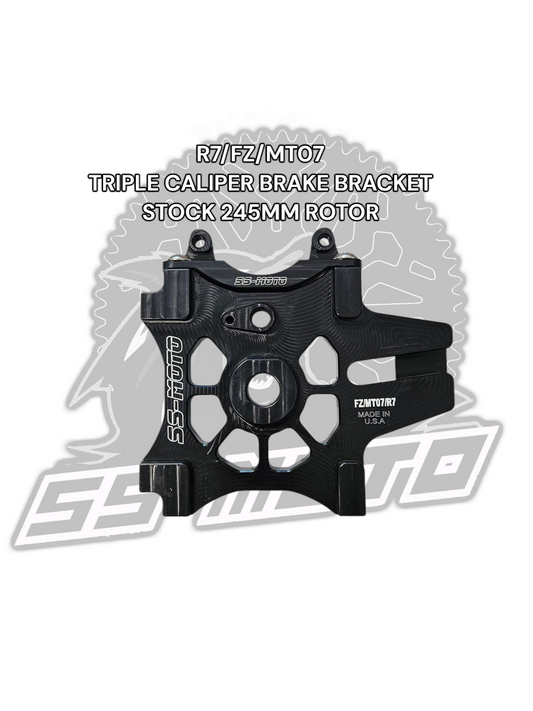 R7/FZ/MT07 BRAKE KIT Stock Rotor(245mm) 2015-2024