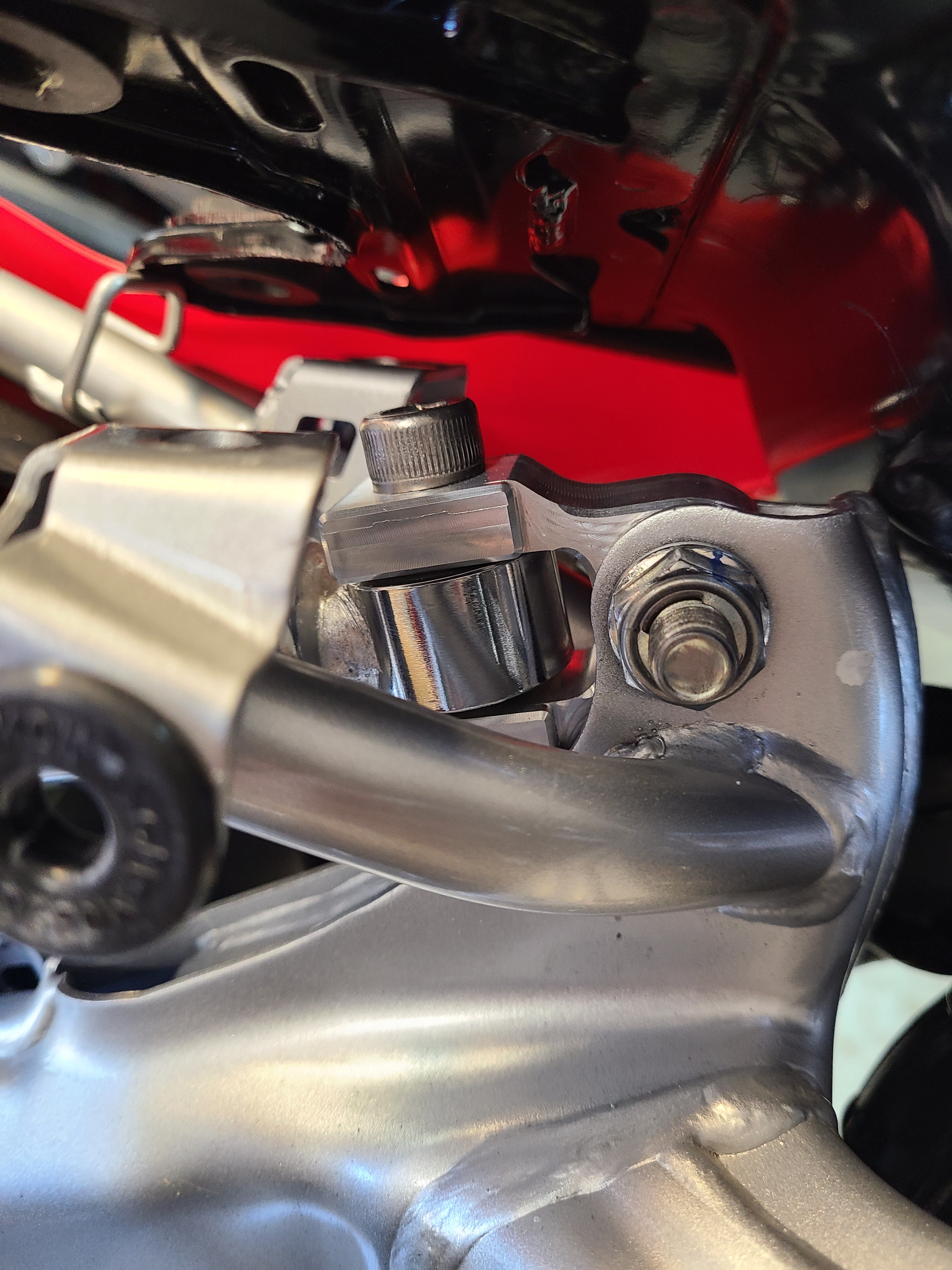 CRF110 REAR SHOCK EXTENDER – SS-MOTO
