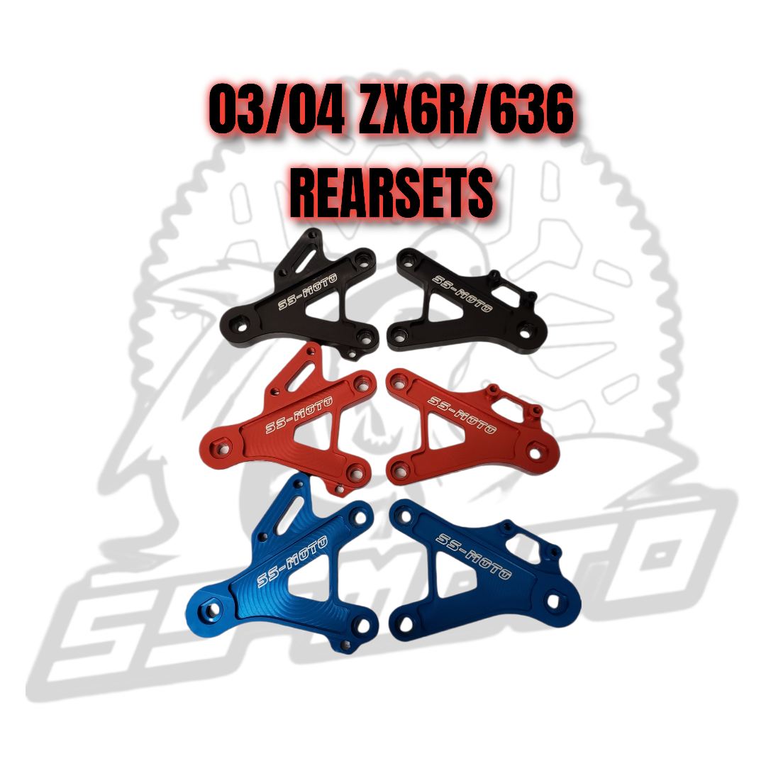 Rearsets with Solid Pegs - SS-MOTO 