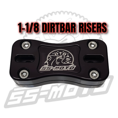 Dirtbar Risers 1-1/8" (standard Position) - SS-MOTO 
