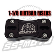 Dirtbar Risers 1-1/8" (standard Position) - SS-MOTO 